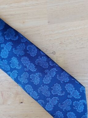 GIANNI Blue Paisley Men's Tie